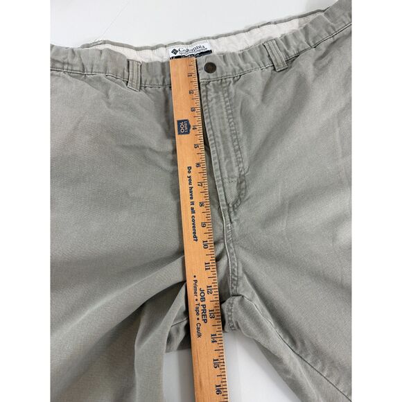 Columbia Men's Gray Cotton Canvas Utility Workwear Hiking Pants Size 40 x 30 - Picture 8 of 11